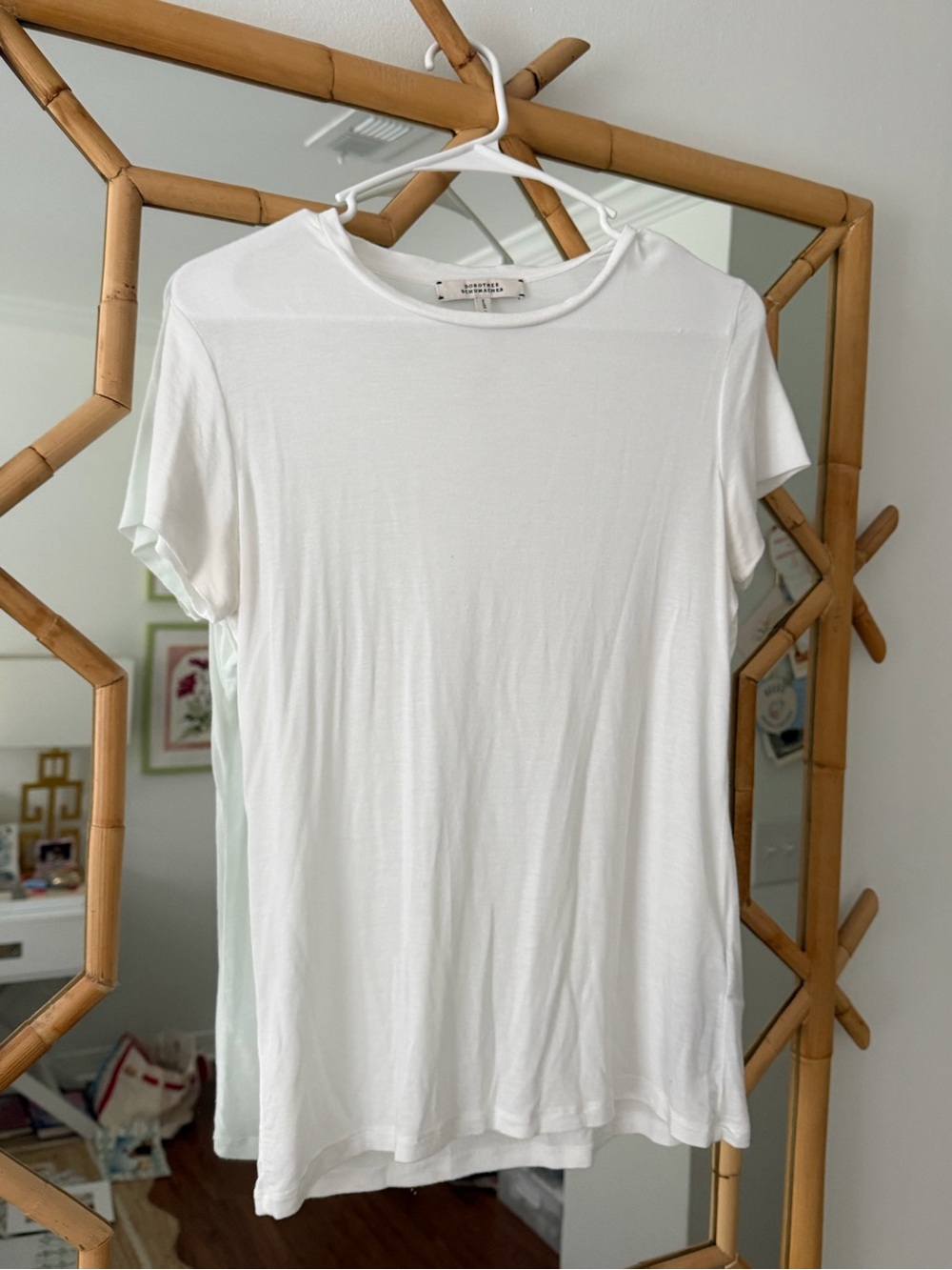 Dorothee Schumacher Women's Whisper Cotton Crewneck Tee - White